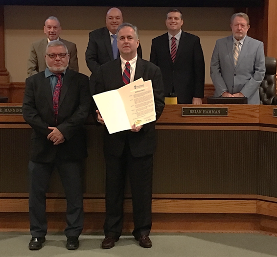 09-18-18 Recognize Commissioner Michael J. Welch LAMSID